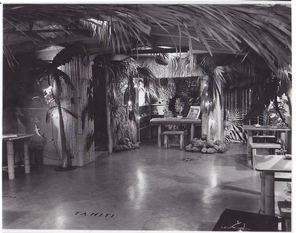 Historic Photo of Tahitian Room at Brucemore